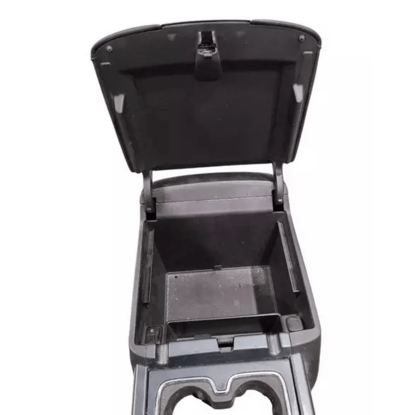 2014 - 2015 Chevy Silverado 1500 Front Floor Center Console Black - Car Parts Direct