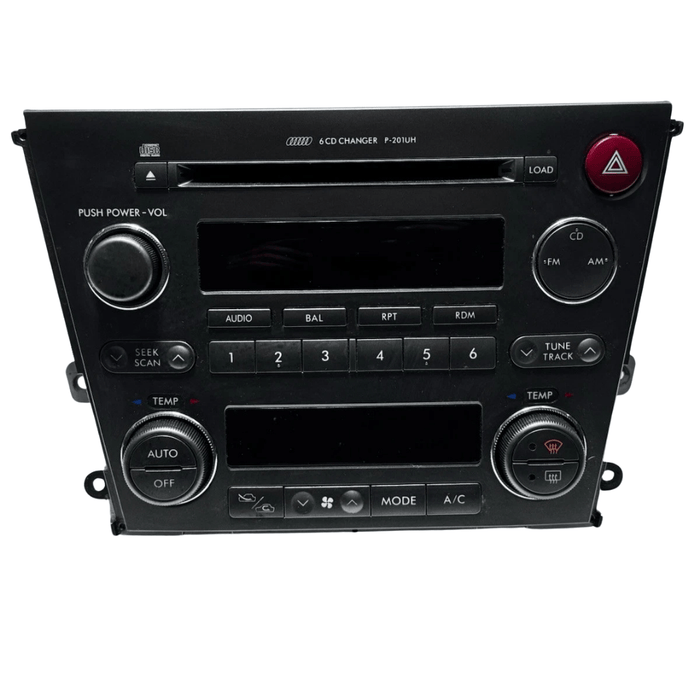 05 06 SUBARU Legacy outback Radio 6 Disc Changer CD Player P-203UH P-201UH