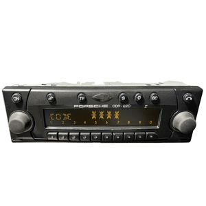 2002 Porsche Boxster 986 911 996 AM FM Radio CD Receiver Player CDR220 CDR - 220 + CODE - Car Parts Direct