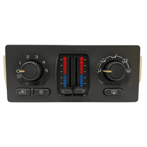 2003 - 2006 Silverado Sierra Heater A/C Climate Control WHITE LED - Car Parts Direct