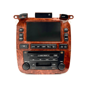 2004 - 2007 Toyota Highlander Radio Climate Control 86111 - 48060 / 86120 - 48480 - Car Parts Direct