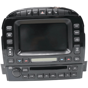 2004 - 2008 Jaguar XJ8 XJR Navigation Radio Ac Display Screen 2W93 - 10E889 - AE - Car Parts Direct