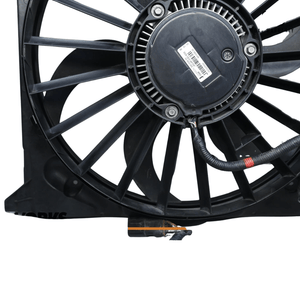 2004 - 2009 Jaguar XJ8 VDP X350 Engine Radiator Cooling Fan Motor Shroud Assembly OEM - Car Parts Direct