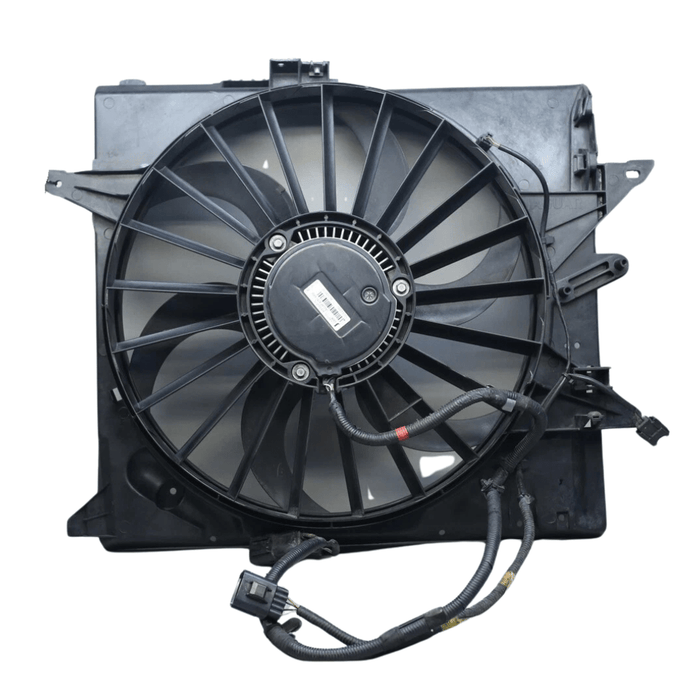 2004-2009 Jaguar XJ8 VDP X350 Engine Radiator Cooling Fan Motor Shroud Assembly OEM