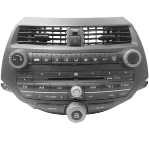 2008 - 2011 Honda Accord AM FM Radio Cd Player Audio Assembly With Single Disc OEM - Car Parts Direct
