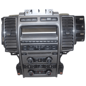 2010 - 2012 FORD TAURUS RADIO FACE CLIMATE CONTROL PANEL AG1T - 18A802 - CB - Car Parts Direct