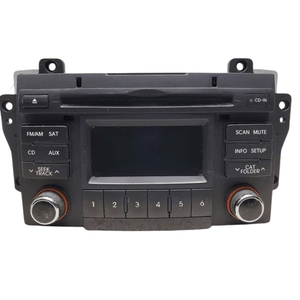 2010 - 2013 Kia Forte Sedan Radio Receiver & Display Assy OEM AM - FM - CD Bluetooth - Car Parts Direct