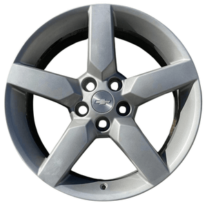 2010 - 2015 CHEVY CAMARO Factory OEM Wheel 19" Rim 5441 Silver w/ Cap B - Car Parts Direct