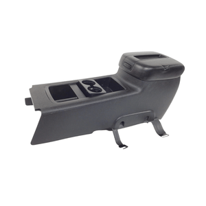 2011 - 2013 Chevy Silverado 1500 Front Floor Center Console W/O Rear Audio Black - Car Parts Direct