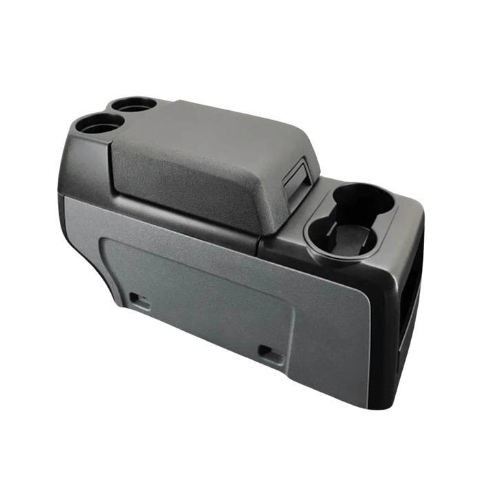 2011-2014 Ford F150 Pickup Front Floor Center Console Column Shift Gray Black