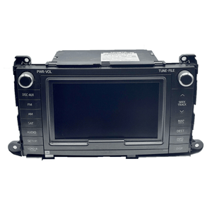 2011 - 2014 Toyota Navigation Radio 4 Disc CD Player MP3 E7027 Bluetooth 86120 - 08250 OEM JBL - Car Parts Direct