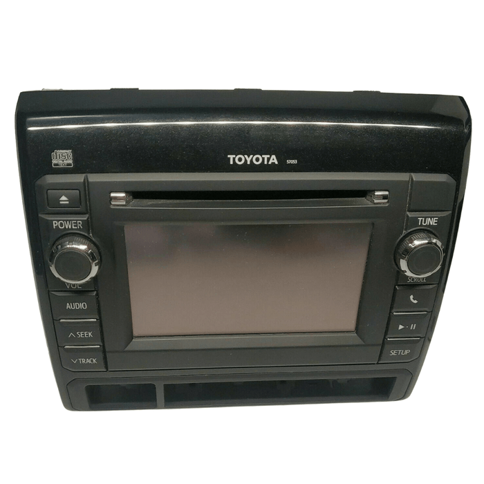 2012-2013 TOYOTA Tacoma Touch Screen Satellite Bluetooth Radio CD Player 57053