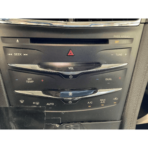 2013 - 2019 Lincoln MKT OEM Radio Dual Climate Control Panel - Car Parts Direct