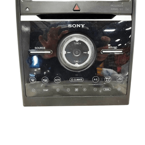 2013 Ford Flex AC Heat Temperature Sony Radio Control Panel 8" Screen Opening - Car Parts Direct