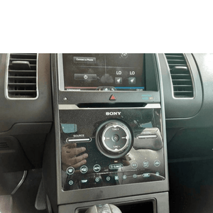 2013 Ford Flex AC Heat Temperature Sony Radio Control Panel 8" Screen Opening - Car Parts Direct