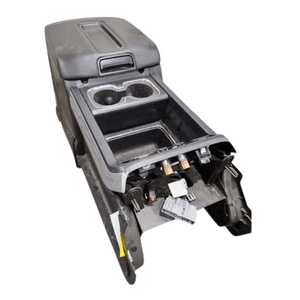 2014 - 2015 Chevy Silverado 1500 Front Floor Center Console Black - Car Parts Direct