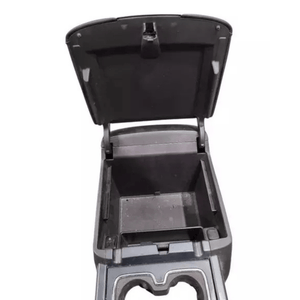 2014 - 2015 Chevy Silverado 1500 Front Floor Center Console Black - Car Parts Direct