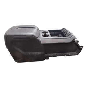 2014 - 2015 Chevy Silverado 1500 Front Floor Center Console Black - Car Parts Direct