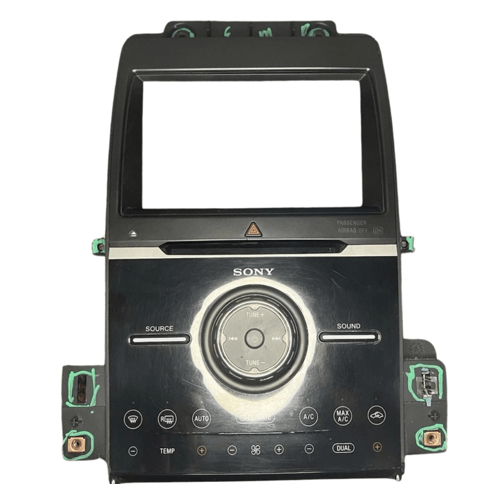 2014 - 2017 Ford Taurus OEM Radio Display AC Control Panel Bezel