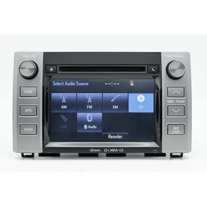 2014 - 2019 TOYOTA TUNDRA GPS NAVIGATION HD Radio Touch Screen CD MP3 Player UNIT OEM - Car Parts Direct
