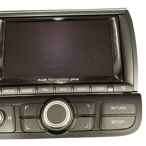 2014 AUDI R8 NAVI NAVIGATION SYSTEM RADIO RECEIVER SCREEN HEAD 423 035 192 M - Car Parts Direct