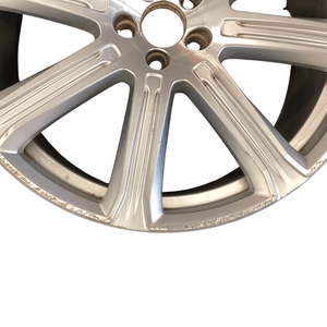 2016 - 2021 Volvo XC90 21"x9" 8 - Spoke Sparkling Silver Diamond Cut Wheel 31445015 - Car Parts Direct