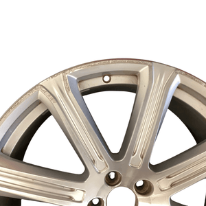 2016 - 2021 Volvo XC90 21"x9" 8 - Spoke Sparkling Silver Diamond Cut Wheel 31445015 - Car Parts Direct