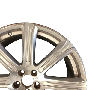 2016 - 2021 Volvo XC90 21"x9" 8 - Spoke Sparkling Silver Diamond Cut Wheel 31445015 - Car Parts Direct
