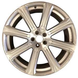 2016 - 2021 Volvo XC90 21"x9" 8 - Spoke Sparkling Silver Diamond Cut Wheel 31445015 - Car Parts Direct