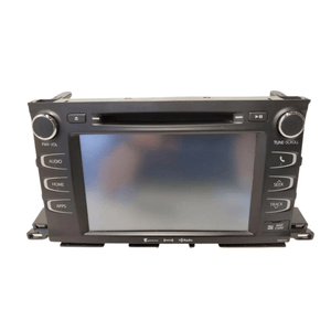 2017 - 2019 Toyota Highlander Audio Equipment Radio Display And Receiver - Car Parts Direct