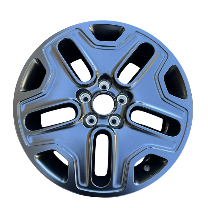 2017-2021 SINGLE 17 INCH WHEEL/RIM JEEP RENEGADE OEM GENUINE SATIN BLACK 9199
