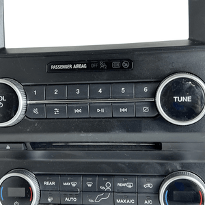 2018 Ford Expedition OEM 8' Touch Screen Dual Climate Radio Control Panel Bezel - Car Parts Direct