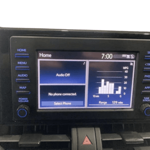 2019 - 2021 Toyota Rav4 Display Screen Radio Receiver Navigation ID86140 - 0R230 OEM - Car Parts Direct