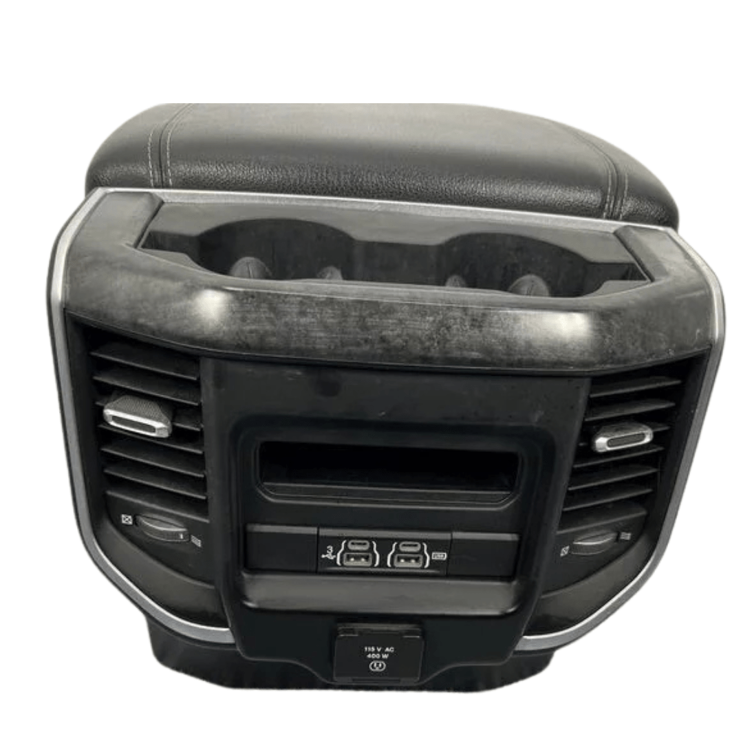 2019 - 2023 Dodge Ram 1500 Floor Center Console Black - Car Parts Direct