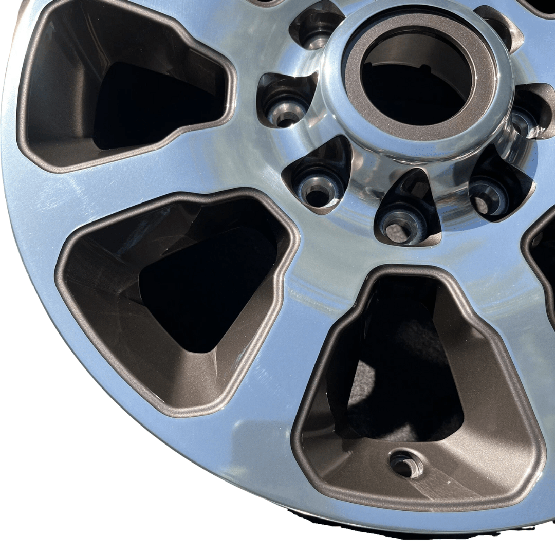 2019 - 2024 RAM 2500 3500 SRW SINGLE 20 INCH WHEEL/RIM OEM TAN POLISHED 2698 - Car Parts Direct