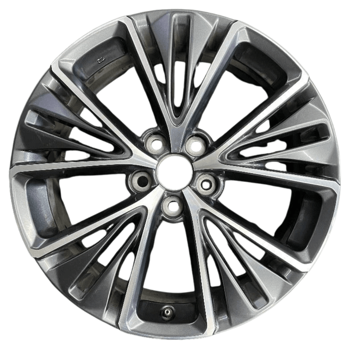 2023-2024 Toyota Machined Charcoal Prius OEM Wheel 19” Rim Factory Prius, 19x6-1/2 (alloy)
