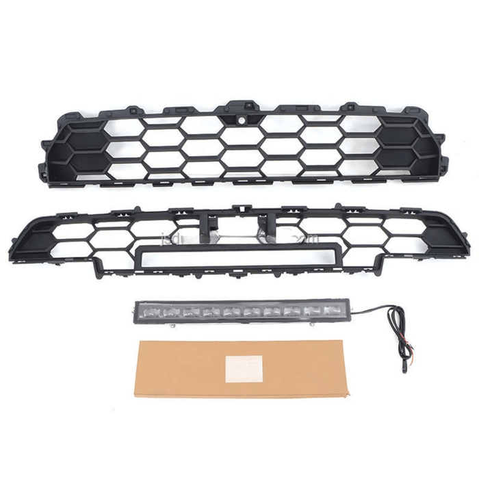 2025 New Style ABS Matte Black Grille With Light Bar Fits for 4runner