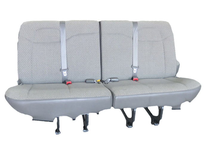 11-20 Chevy Express/GMC Savana 12-Pass Van 4-Pass Gray Cloth Split Bench Seat