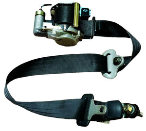 1999-2001 Honda CRV CR-V Front Left Driver Seat Belt Retractor Assembly Black OEM - Car Parts Direct
