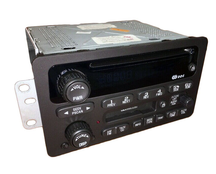2003-2006 GMC Chevrolet OEM Factory RDS Stereo AM FM Radio 6 Disc Changer CD Player