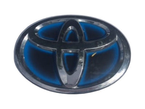 2012-2017 TOYOTA PRIUS C NHP10 Rear Badge Back Emblem Logo Blue Chrome - Car Parts Direct
