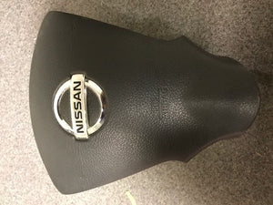 2013 2014 2015 2016 Nissan Sentra Driver Steering Wheel Air Bag BLACK Airbag OEM - Car Parts Direct