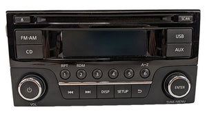 2014-2018 Nissan Sentra Versa OEM Single CD AM FM USB Radio 28185 9MC1A - Car Parts Direct