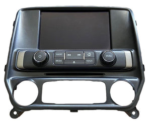 2017-2019 Chevrolet Silverado GMC Sierra Radio Control Panel Display Screen OEM - Car Parts Direct